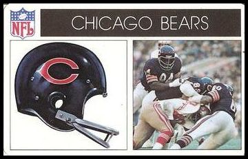 1976 Popsicle 4 Chicago Bears